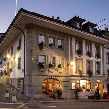 Hotel Restaurant Au Sauvage Фрибур Экстерьер фото