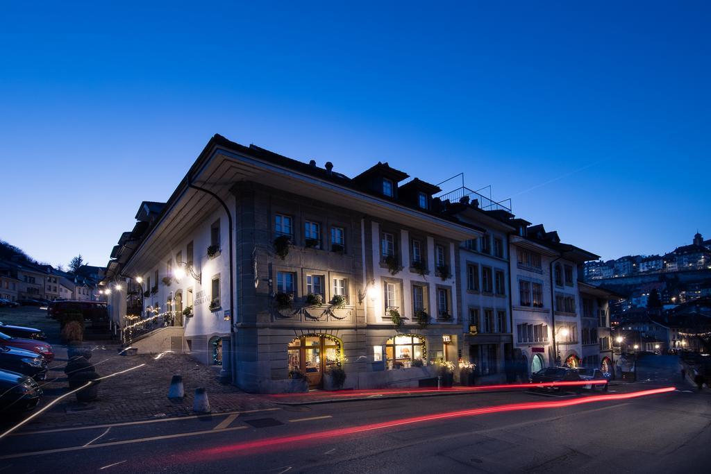 Hotel Restaurant Au Sauvage Фрибур Экстерьер фото