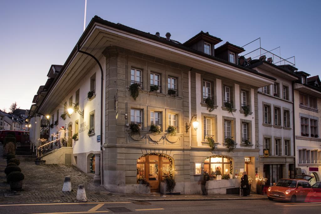 Hotel Restaurant Au Sauvage Фрибур Экстерьер фото