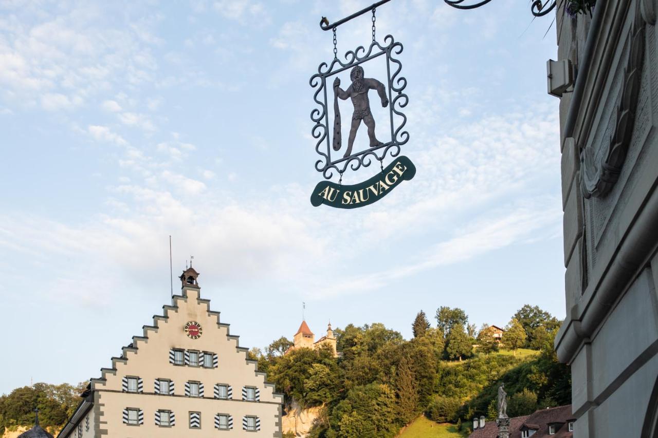 Hotel Restaurant Au Sauvage Фрибур Экстерьер фото